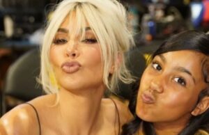 Kim Kardashian krijgt te maken met reacties over de ‘risicovolle’ nieuwe piercing van dochter North West