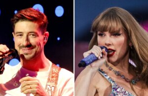 Marcus Mumford zegt dat Taylor Swift ‘fenomenale huisgast’ was